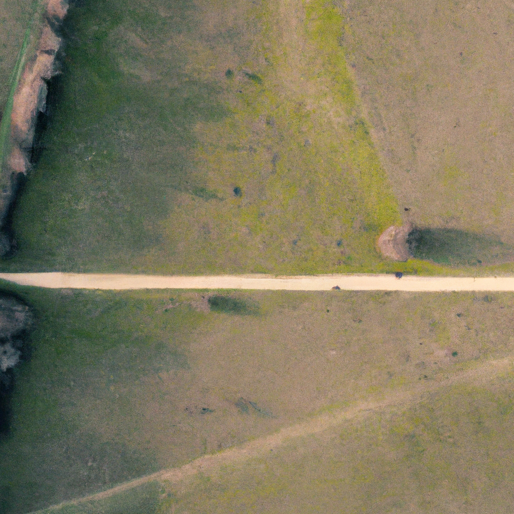 Using a drone to create a comprehensive map of your surroundings and plan a safe route out of a dangerous area