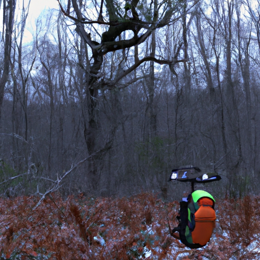 How a drone can help you locate and track animals for food in a wilderness survival scenario