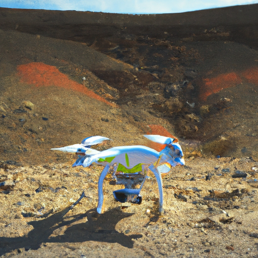 Using a drone to map out your surroundings and navigate in unfamiliar terrain